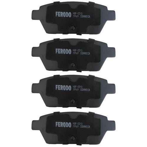 Pastilha Traseira Cerâmica Ferodo Ford Fusion 2006-2009